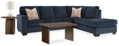 Aviemore 2-Piece Sectional, Occasional Table Set and Lamp