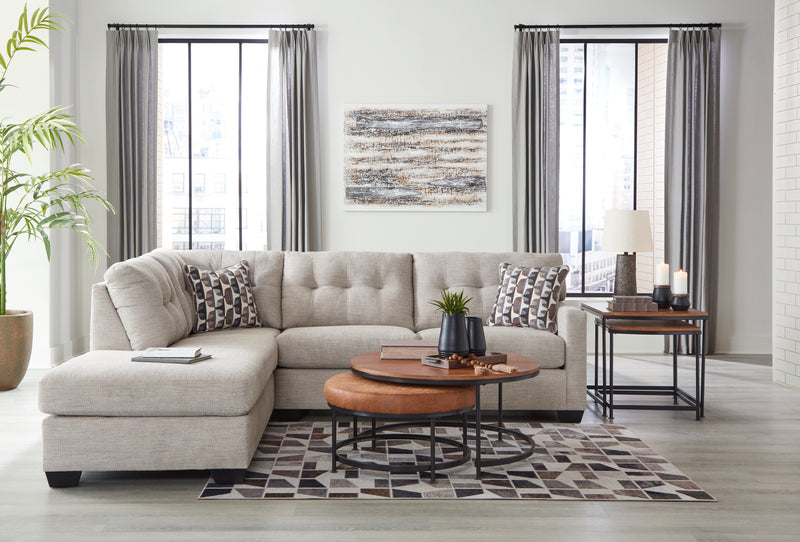 2 piece online sectional couch