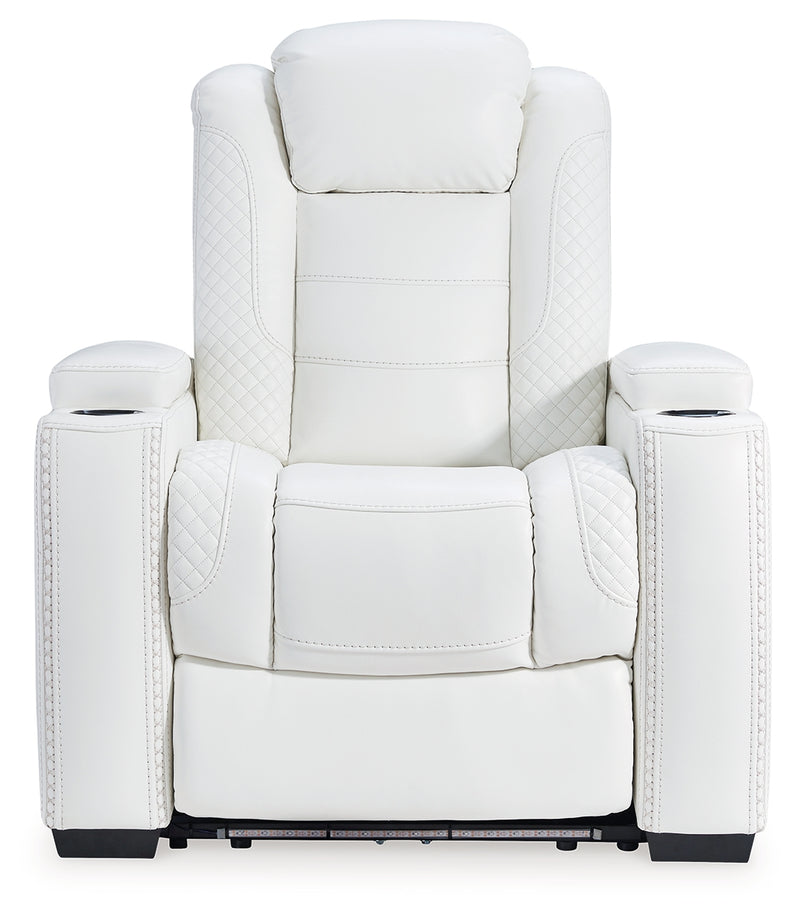 Party time deals power recliner