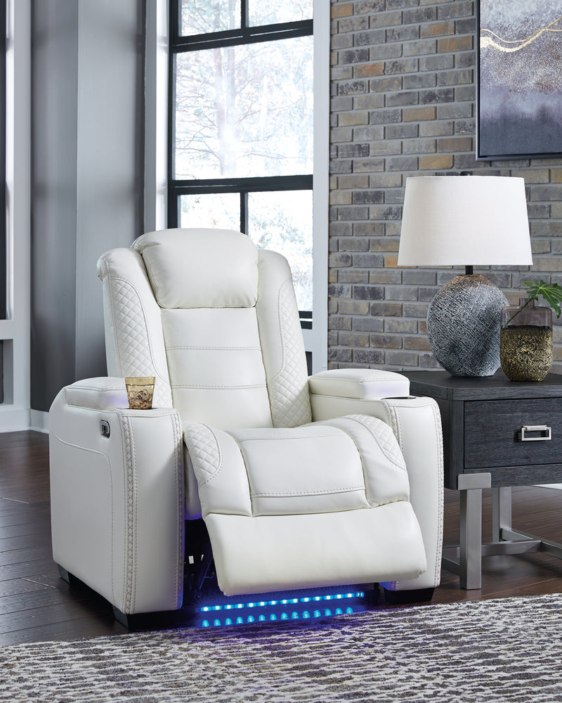 Ashley party time recliner shop chair