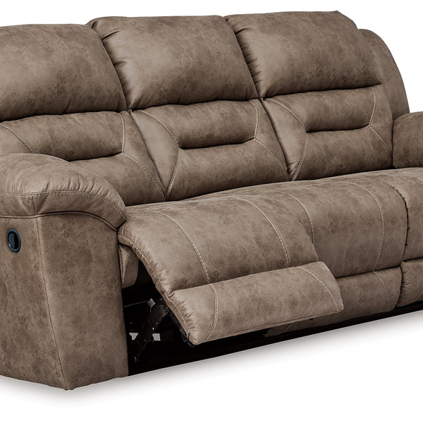 Stoneland fossil outlet power reclining sofa