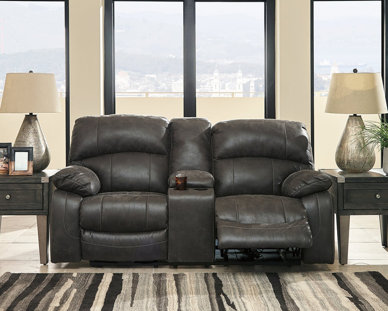 Mccaskill power reclining loveseat with deals console