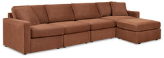 Modmax 4-Piece Sectional and Ottoman