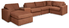 Modmax 6-Piece Sectional and Ottoman