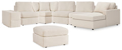 Modmax 6-Piece Sectional with Chaise and Ottoman