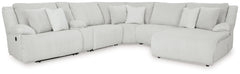 Top Tier 6-Piece Reclining Sectional with Chaise