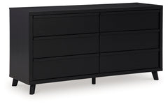 Danziar Queen Panel Bed, Dresser and Nightstand