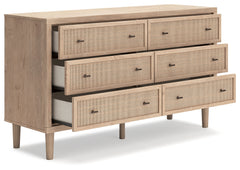 Cielden Queen Panel Bed, Dresser and Nightstand