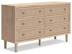 Cielden King Panel Bed, Dresser and Nightstand