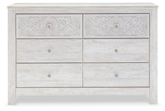 Paxberry Queen Panel Bed, Dresser, 2 Chests and 2 Nightstands