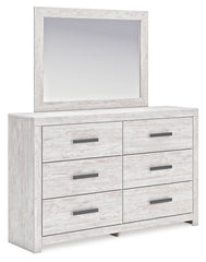 Cayboni Queen Panel Bed, Dresser, Mirror and Nightstand