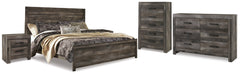 Wynnlow King Panel Bed, Dresser, Chest and 2 Nightstands