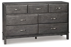 Caitbrook California King Storage Bed, Dresser and 2 Nightstands