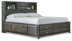 Caitbrook California King Storage Bed, Dresser and 2 Nightstands