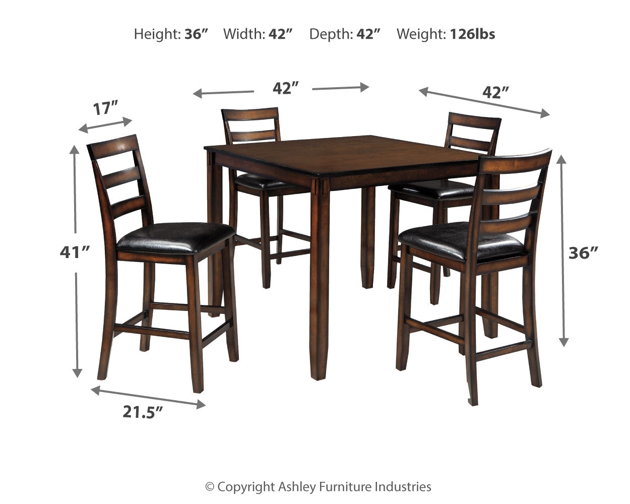 Coviar counter height dining set sale