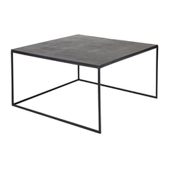 Iron Square Tables: Black