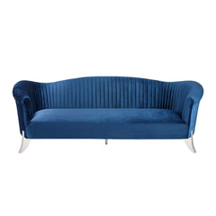 Hallam Sofa: Blue velvet