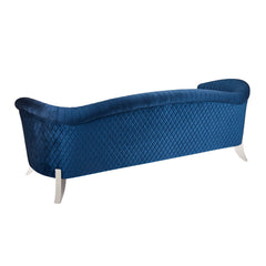 Hallam Sofa: Blue velvet